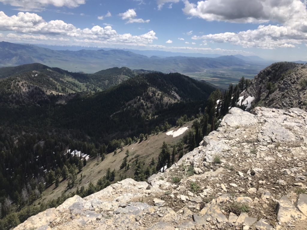 North Kents Peak viewed from,tue summit of Elkhorn Mountain.