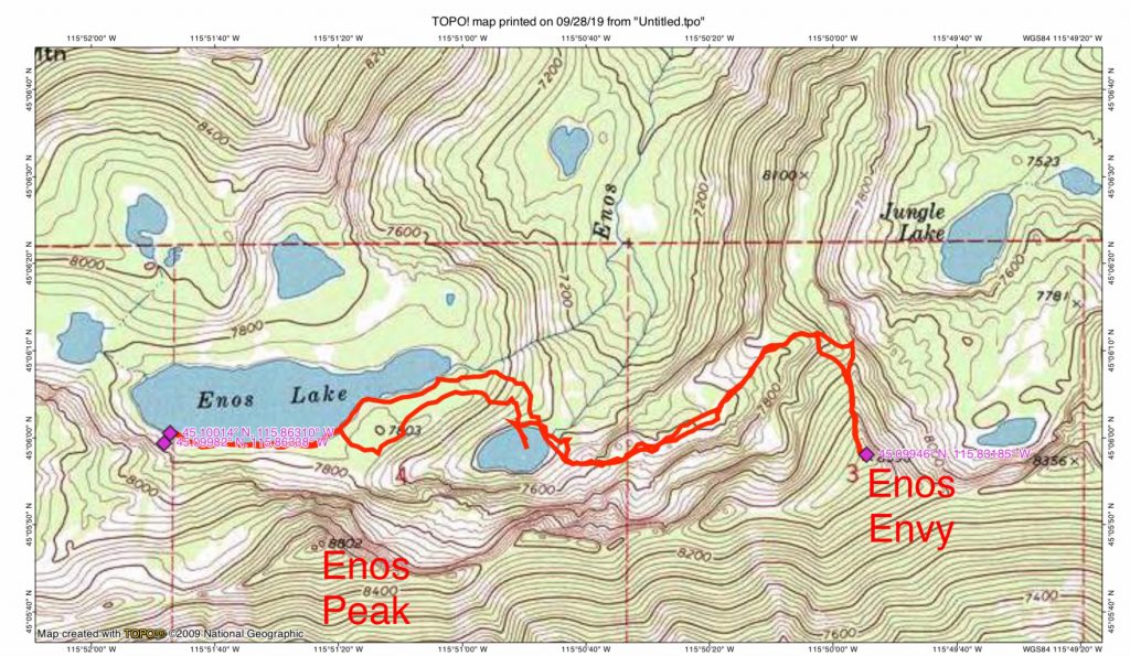 John Platt’s GPS track.