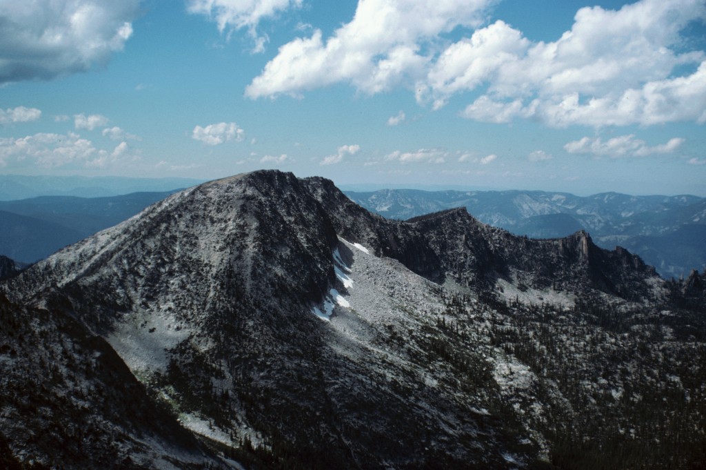 Aggipah Peak from Mount McGuire.