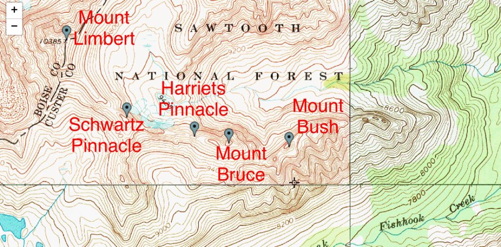 Mount Bush - IDAHO: A Climbing Guide