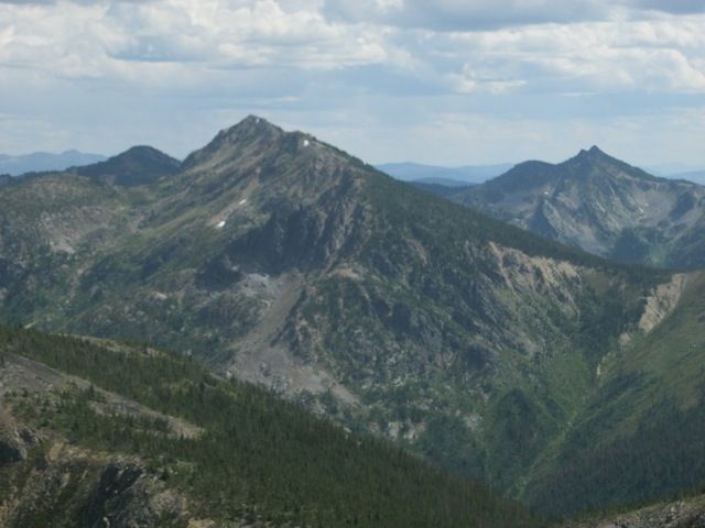 Rhodes and Williams Peaks, from Shale Mountain. Dan Saxton Photo 