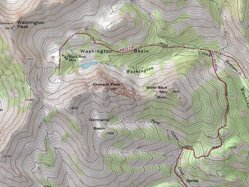 Route Map courtesy of Ray Brooks.